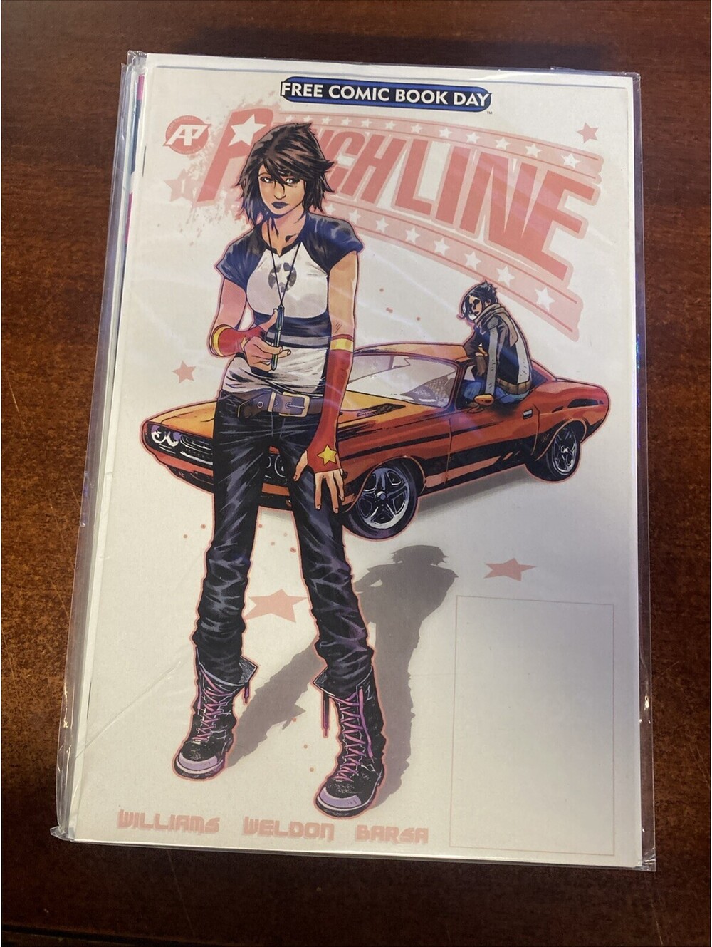 Punchline #1 FCBD Free Comics Book Day, (2019), Antarctic Press